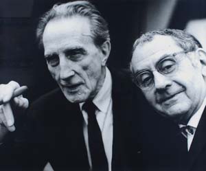 Man Ray and Marcel Duchamp, 1963